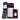 Three views of a Lively mobile phone on a white background: an open black flip phone, a black smartphone showing the app interface, and a red-and-black clamshell phone.