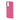 Pink phone case on a white background