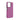 Pink protective smartphone case on a white background
