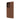 Brown phone case with a camera window on a white background