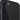 Black smartphone with camera and sensor details on a white background